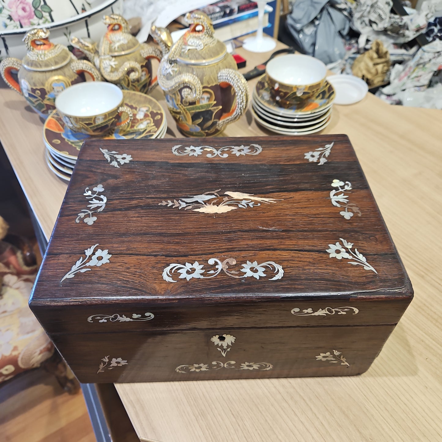 Victorian Inlaid box