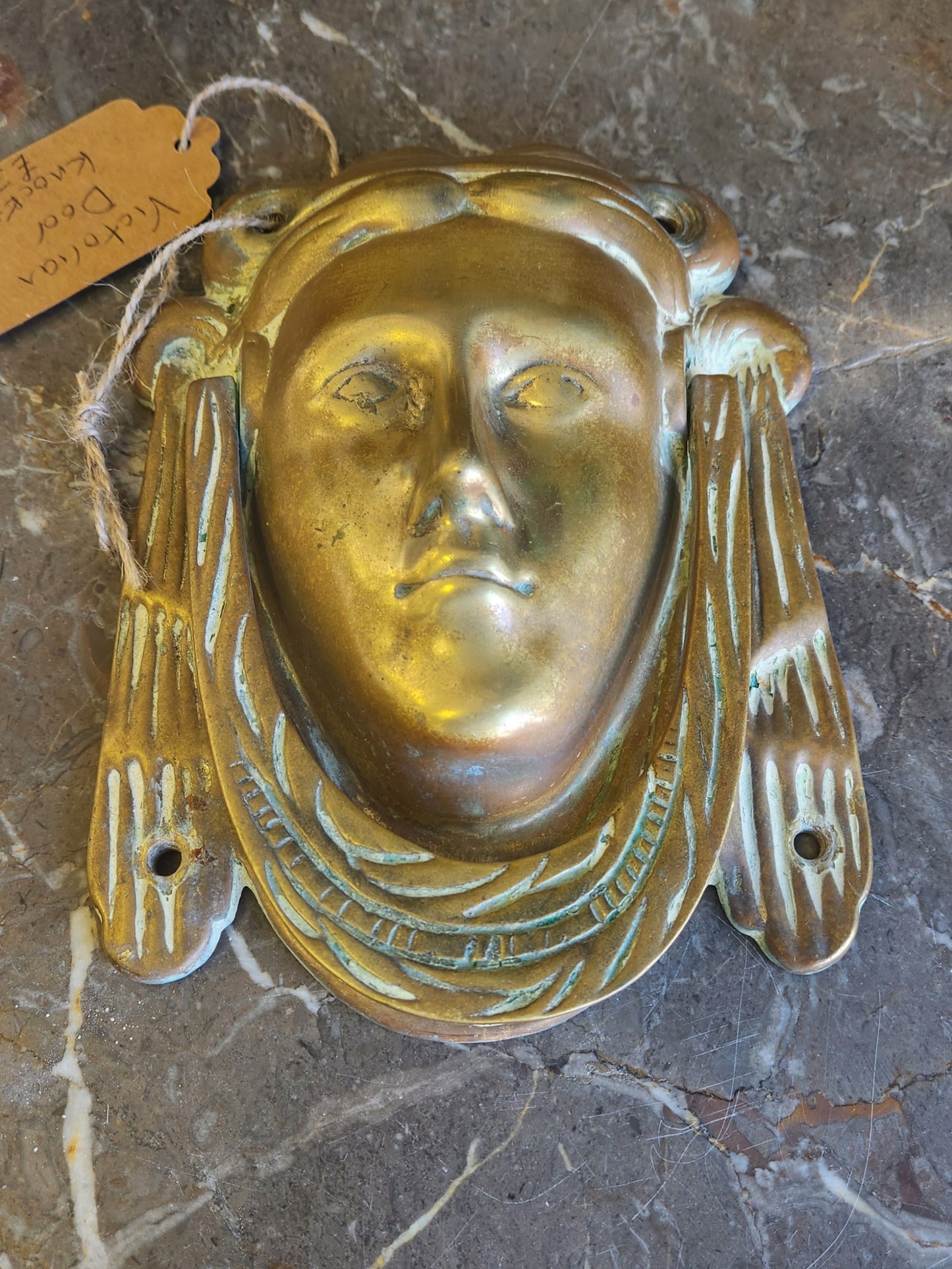 Brass doorknocker